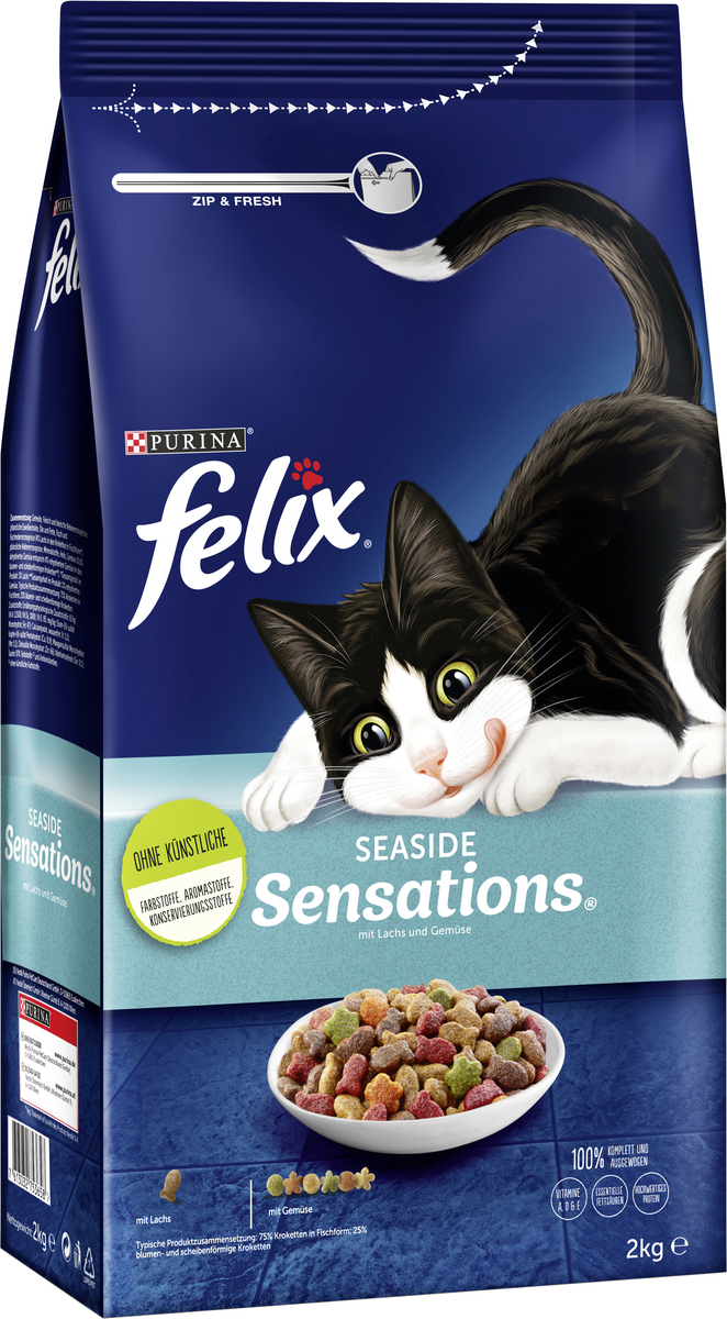 Bild 1 von Felix Seaside Sensations mit Lachs und Gemüse 2 kg