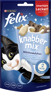 Felix Knabbermix Katzensnack Milchmäulchen 60g