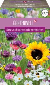 GARTENWELT Streuschachtel Bienengarten