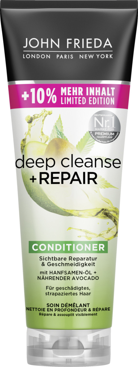 Bild 1 von JOHN FRIEDA Conditioner Deep Cleanse + REPAIR