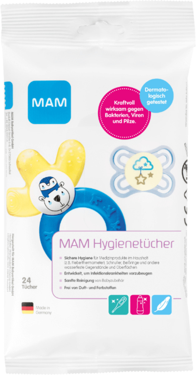Bild 1 von MAM Hygienetücher