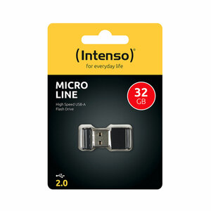 Intenso USB-Stick Micro Line 2.0 schwarz 32 GB