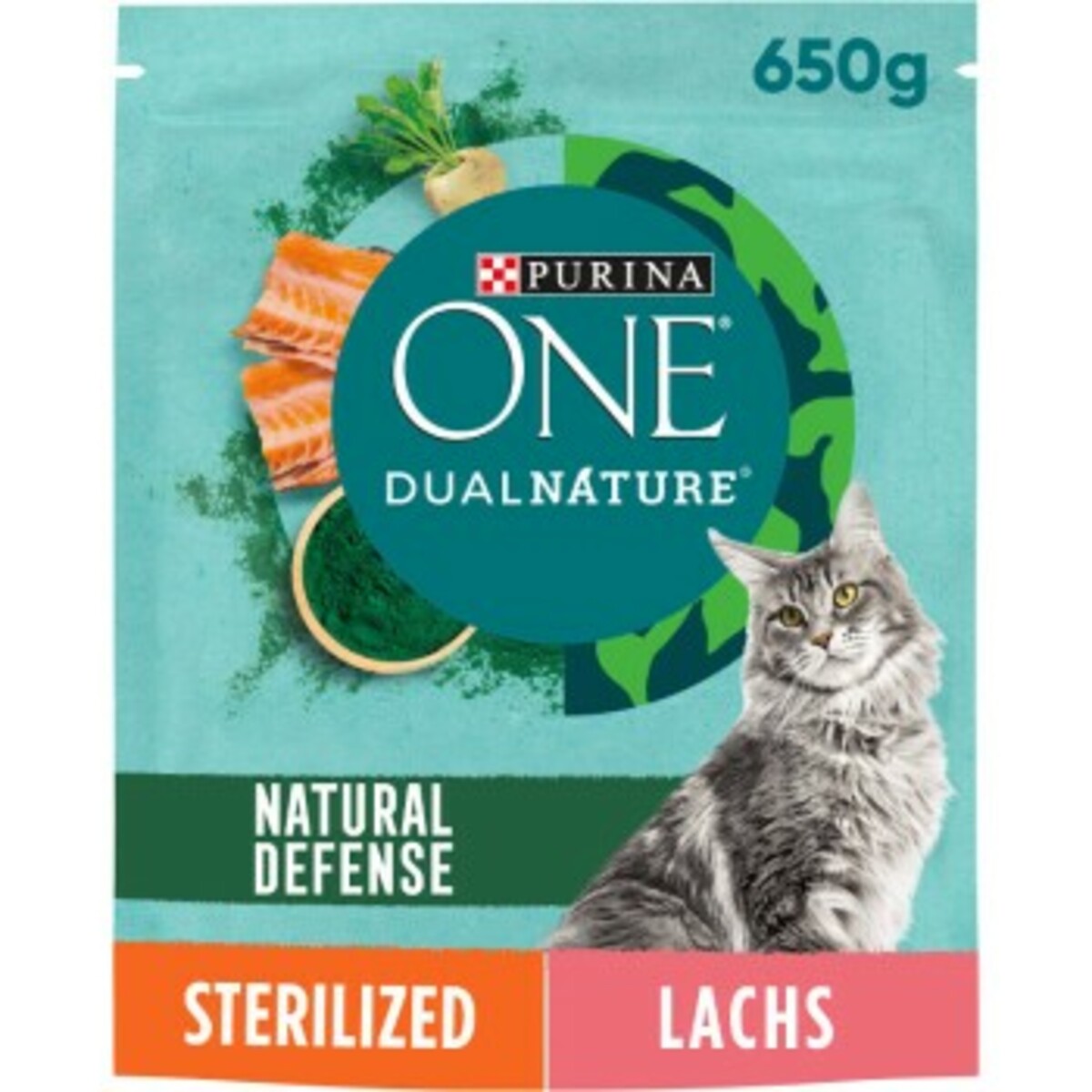 Bild 1 von Purina ONE DualNature Sterilised 650g Lachs 650 g