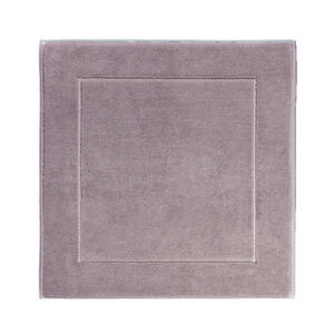 Aquanova Badematte London, Mauve, Textil, Uni, rechteckig, 60x60 cm, für Fußbodenheizung geeignet, rutschhemmend, Badtextilien, Badematten