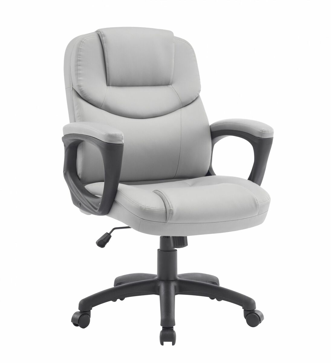 Bild 1 von Chefsessel Lederlook grau