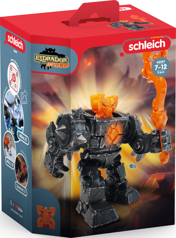 Bild 1 von Schleich 42597 ELDRADOR® Mini Creatures Schatten-Lava-Roboter