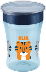 NUK Trinklernbecher Magic Cup mit Trinkrand und Deckel, 230ml