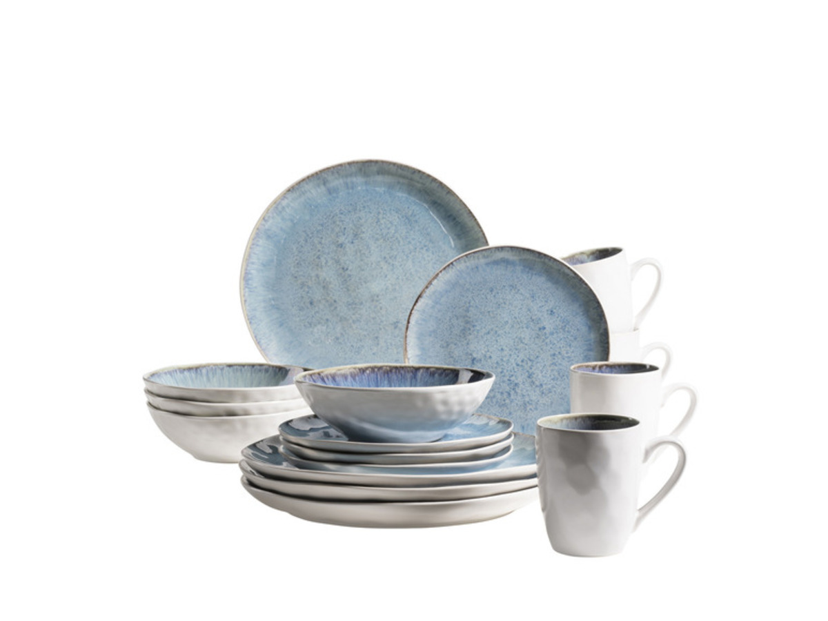 Bild 1 von MÄSER Geschirr-Set, Serie »Frozen«, 16-teilig