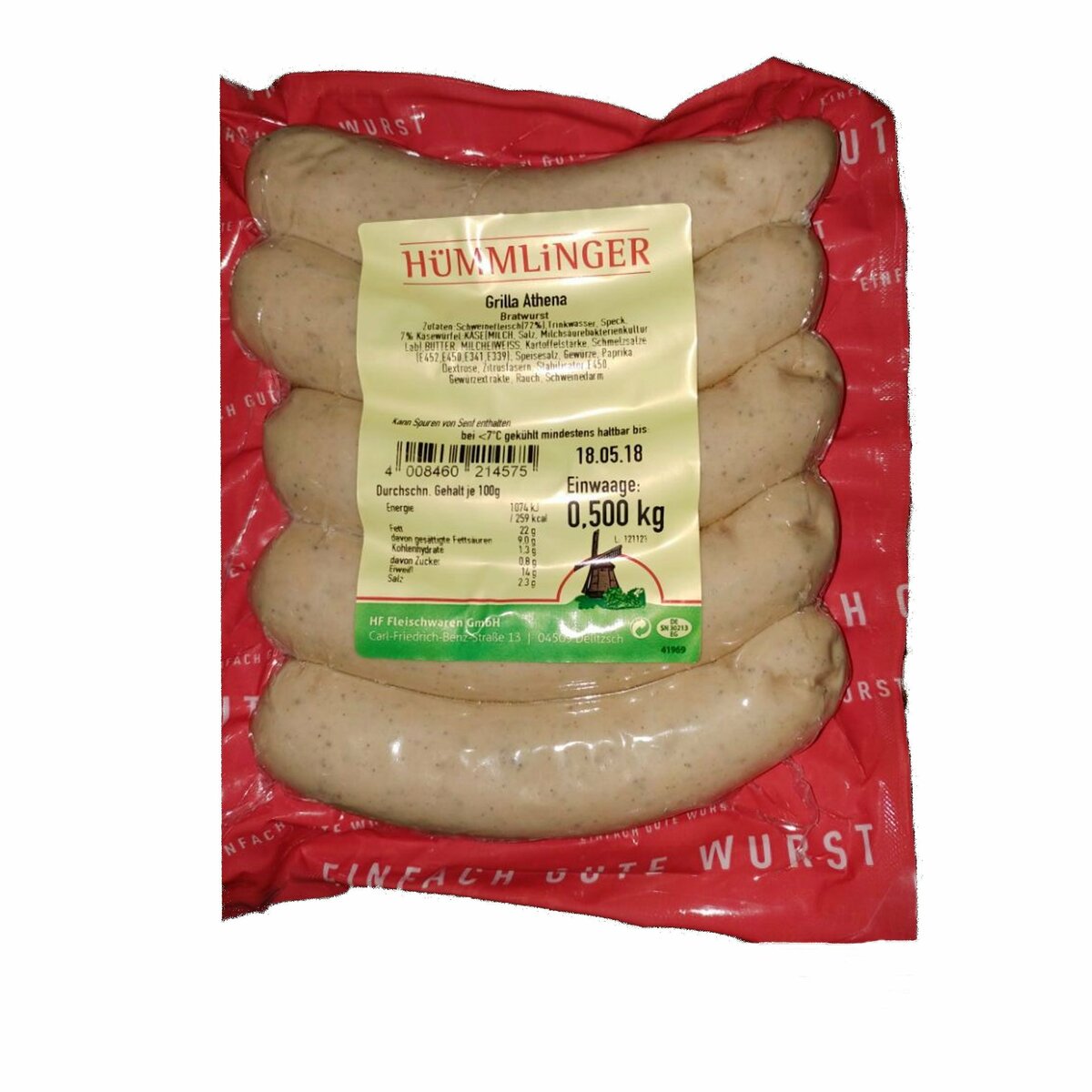 Bild 1 von Bratwurst 500 g