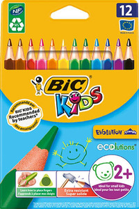 BIC Kids Kids Evolution Triangle Buntstifte