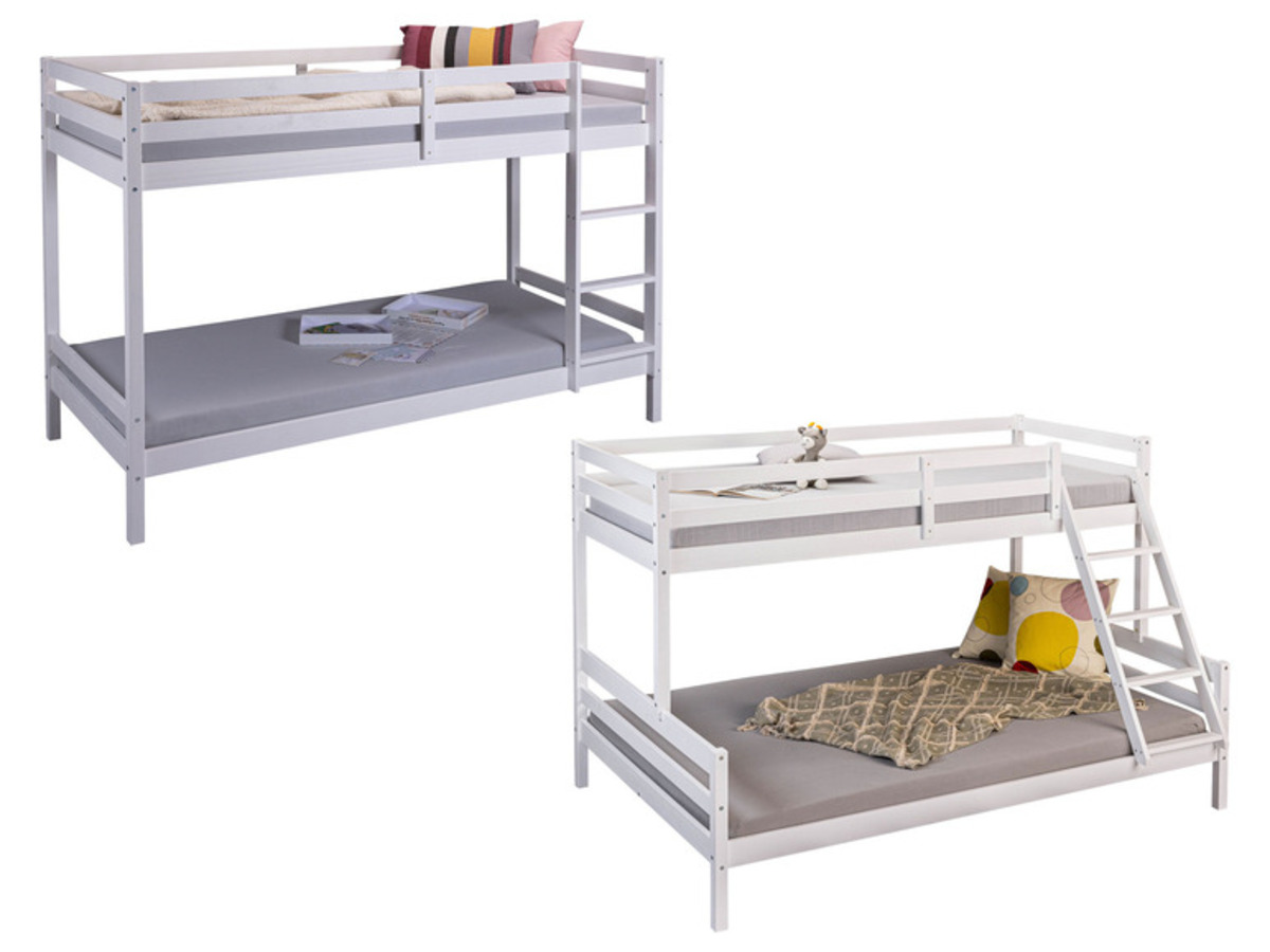 Bild 1 von Inter Link Kinder Etagenbettgestell »Small Cloud« / »Sleepy Cloud«, weißlackiert