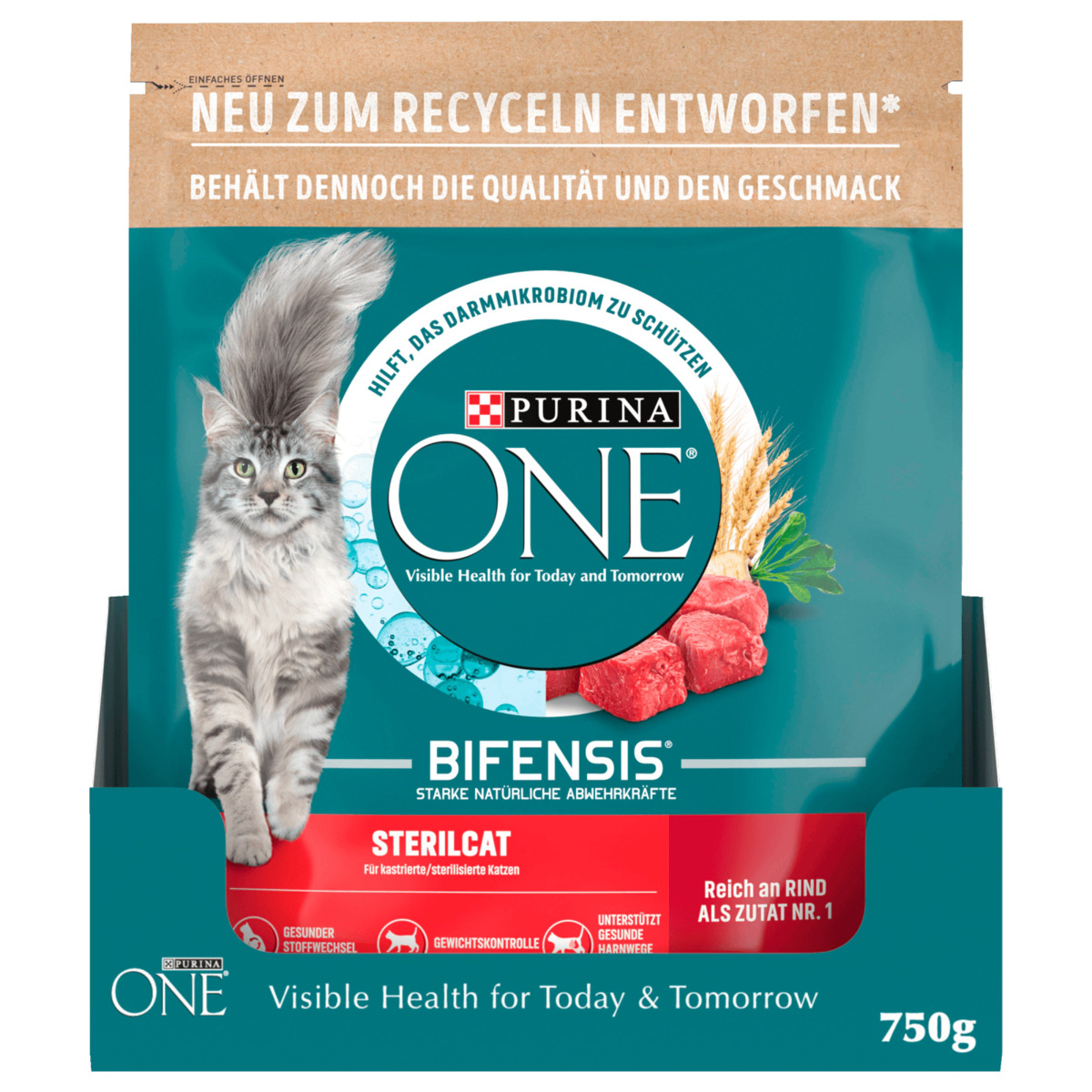 Bild 1 von Purina One Bifensis Sterilcat Rind 750g