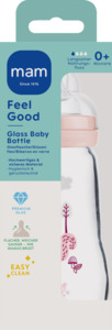 MAM Feel Good Glass Bottle 260