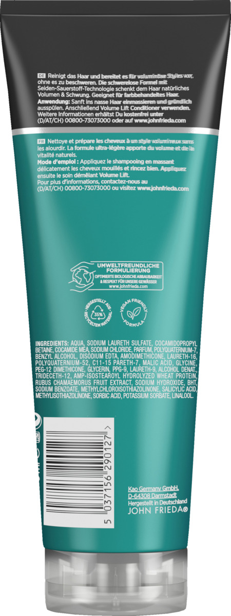 Bild 2 von JOHN FRIEDA Shampoo VOLUME lift