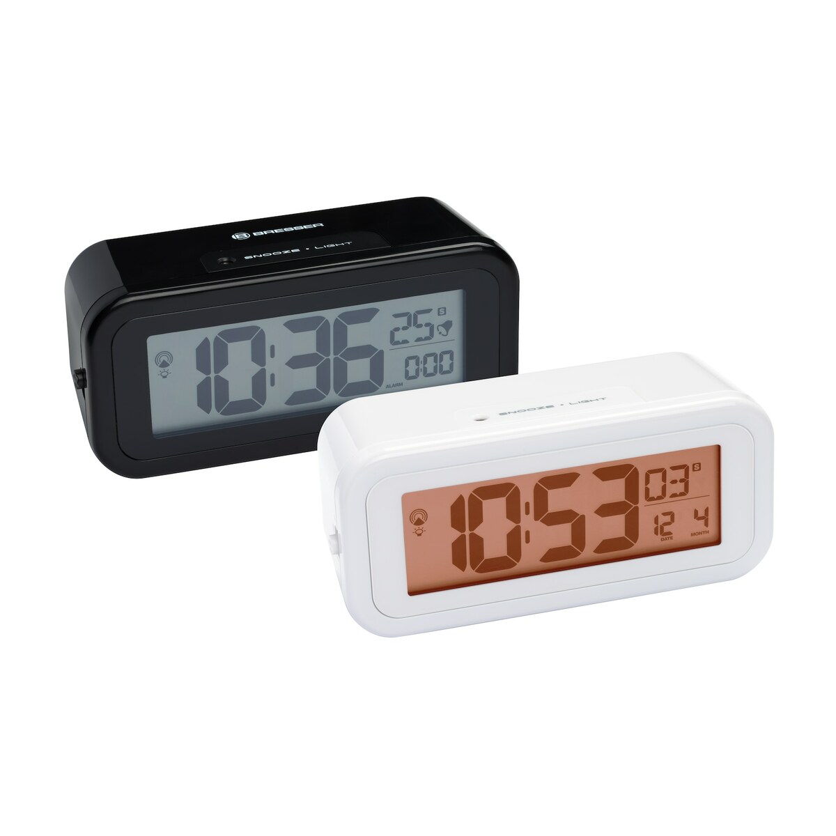 Bild 1 von BRESSER MyTime Amber Funkwecker Farbe: weiss