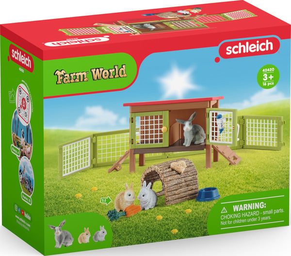 Bild 1 von Schleich 42420 Kaninchenstall