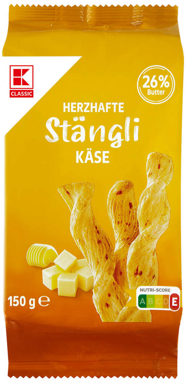 Bild 1 von K-CLASSIC Käse- oder Salz-Stängli