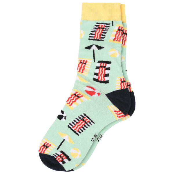 Bild 1 von 1 Paar Herren Socken mit Bacon-Motiven MINT
