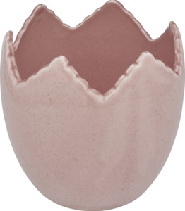 IDEENWELT Deko-Keramik-Eierschale rosa