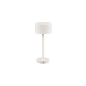 Led-Tischleuchte Jeff, Weiß, Metall, 30 cm, Lampen & Leuchten, Leuchtenserien