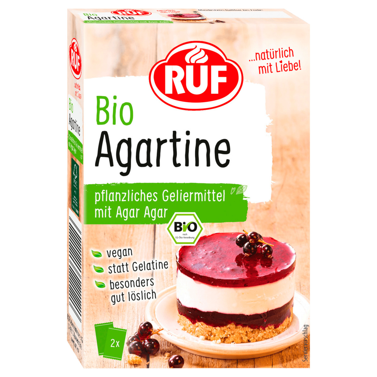 Bild 1 von Ruf Bio Agartine Geliermittel vegan 30g