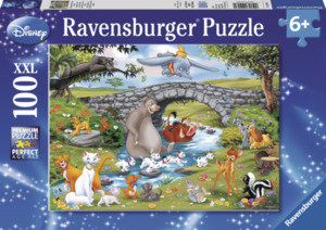 Ravensburger Kinderpuzzle - 10947 Die Familie der Animal Friends - 100 Teile