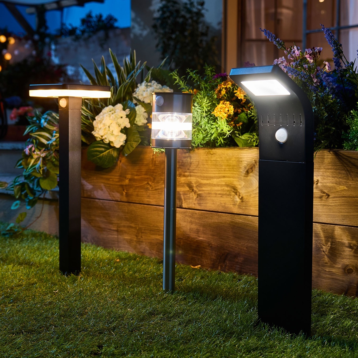 Bild 4 von BELAVI Solar-Gartenleuchte mit Bewegungsmelder