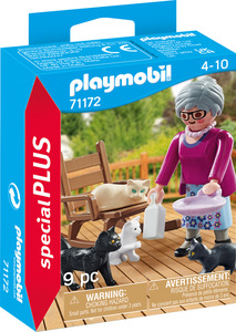 Playmobil 71172 Oma mit Katzen