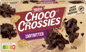 Choco Crossies Zartbitter - dunkle Schokolade