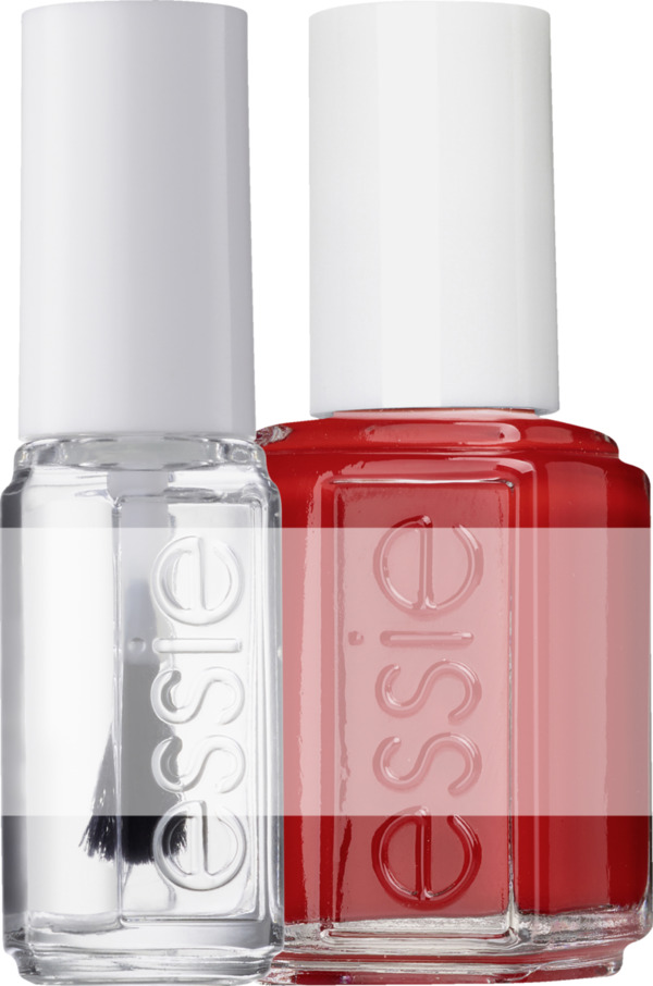 Bild 1 von essie Nagellack Nr. 60 really red + Mini Über- und Unterlack base & topcoat all in one