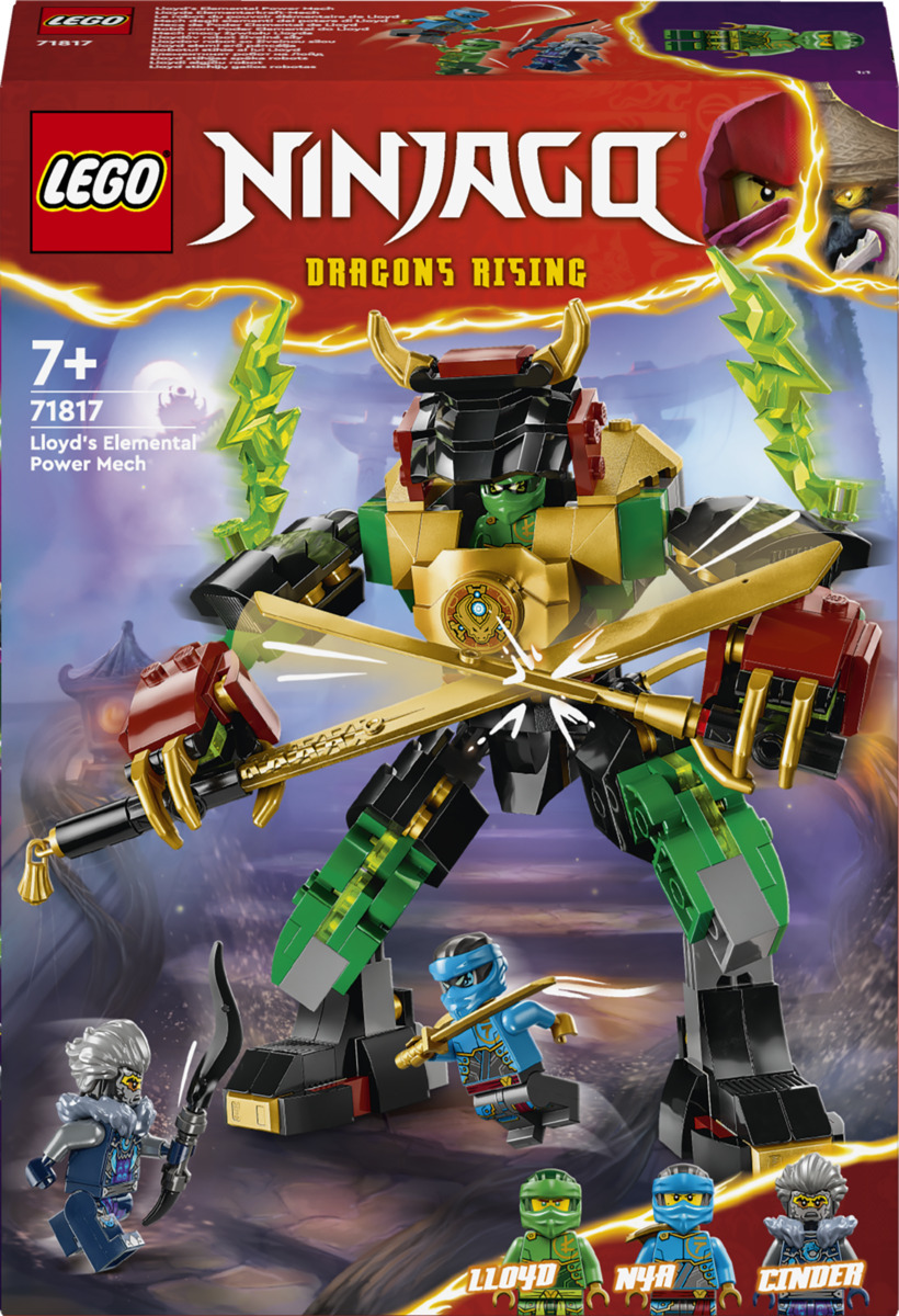 LEGO NINJAGO 71817 Lloyds Elementarkraft-Mech von ROSSMANN ansehen!