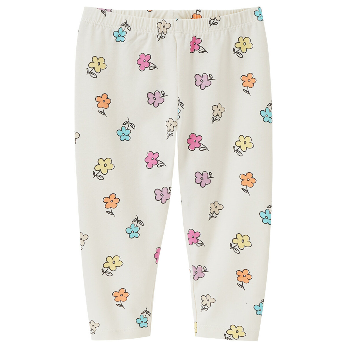 Bild 1 von Mädchen Leggings mit Allover- Print CREME