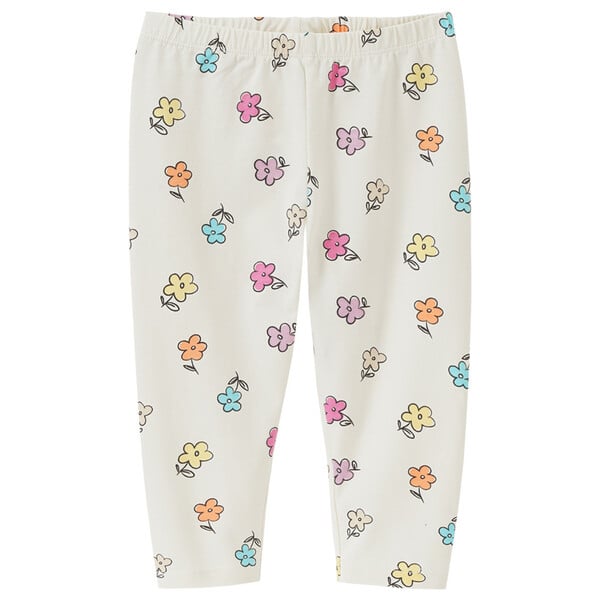 Bild 1 von Mädchen Leggings mit Allover- Print CREME