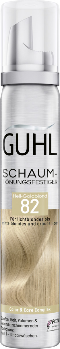 Bild 1 von Guhl Schaum-Tönungsfestiger 82 Hell-Goldblond