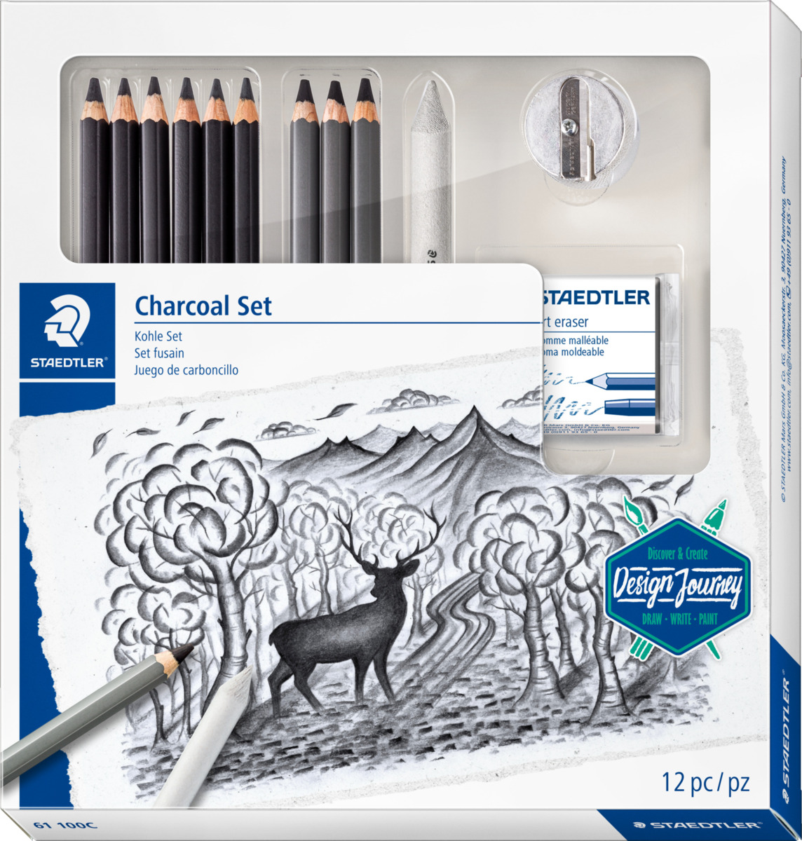 Bild 1 von Staedtler Design Journey Kohle Set 61 100C