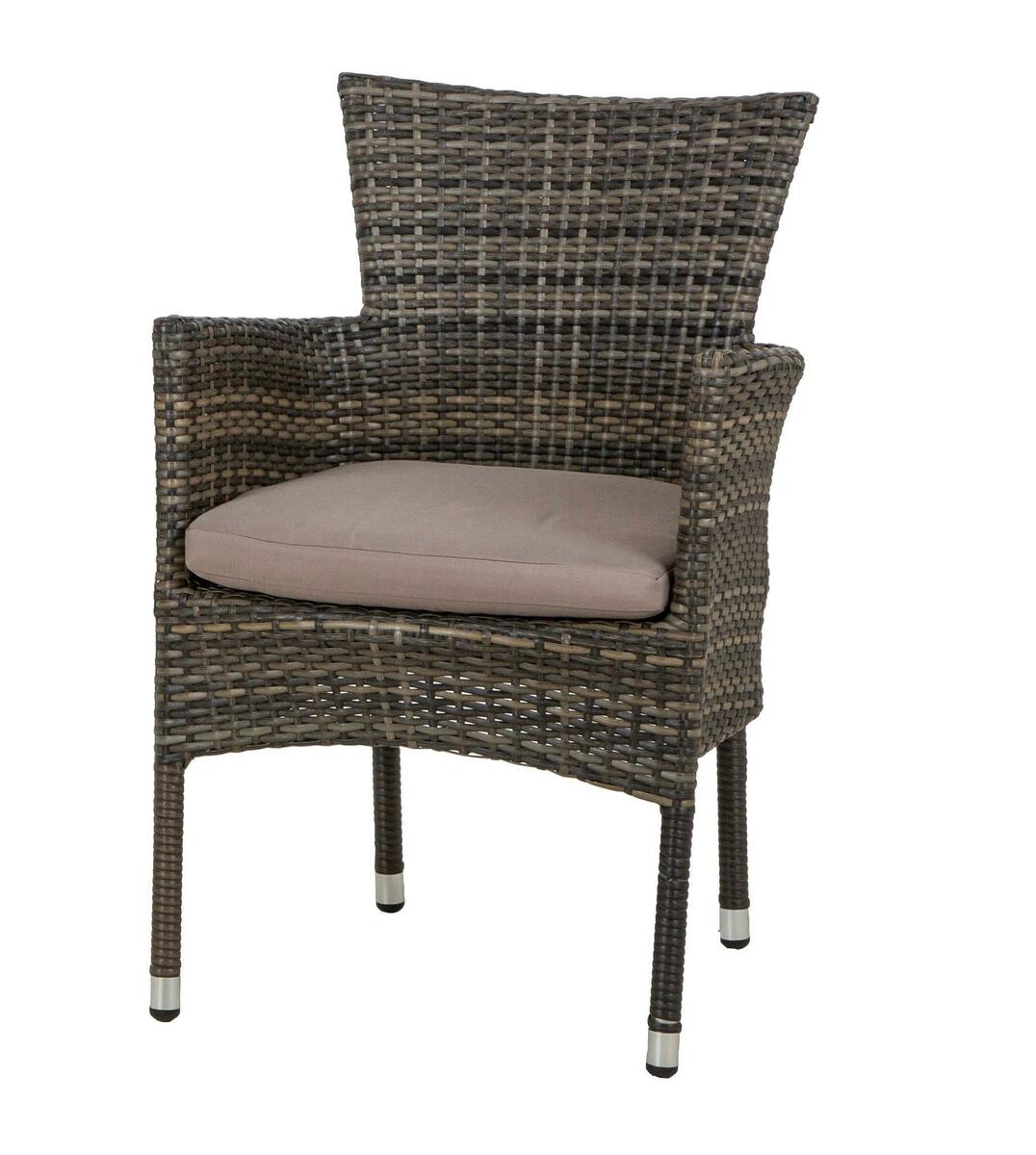 Bild 1 von Gartensessel stapelbar Ceaser Metall Grau, Grau