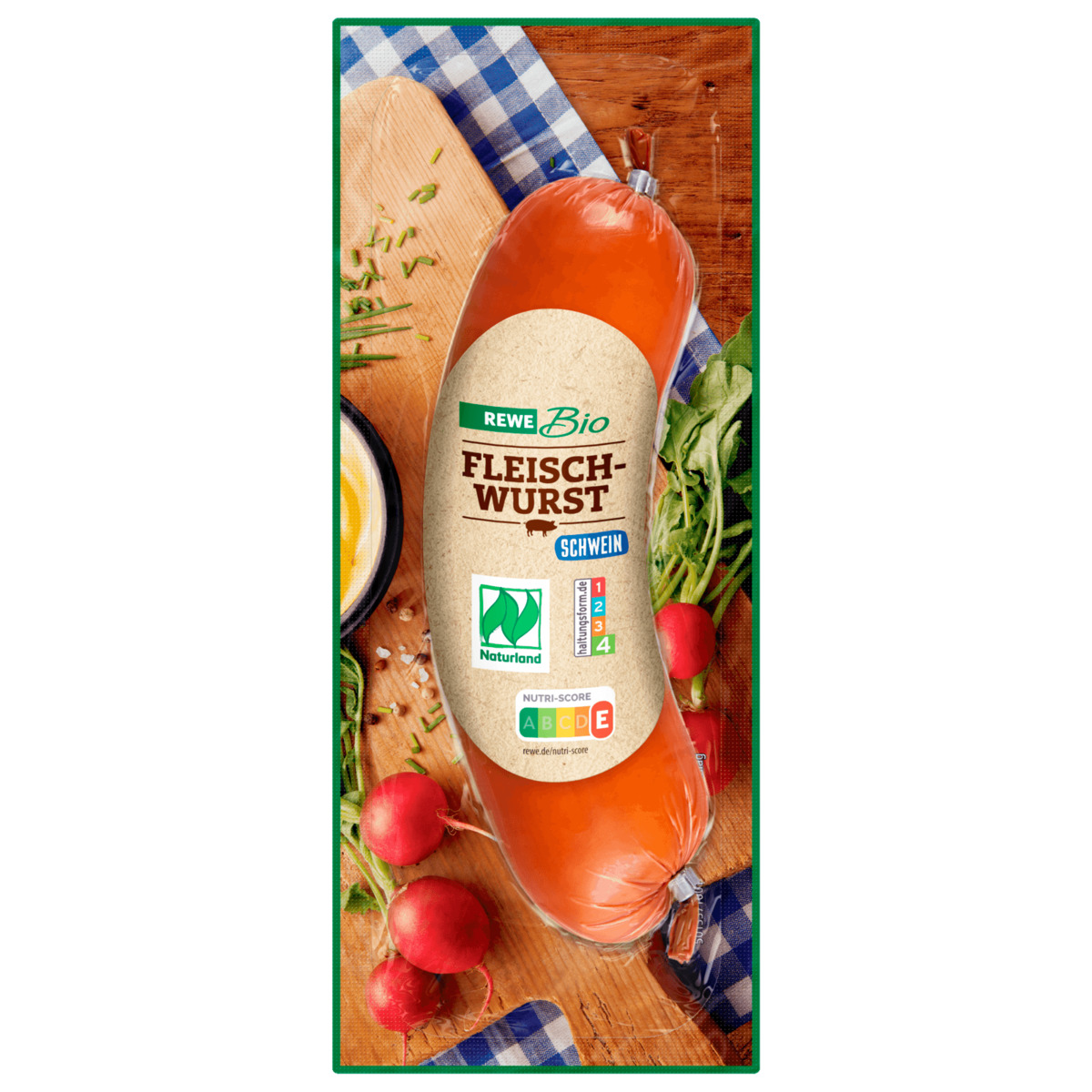 Bild 1 von REWE Bio Fleischwurst 200g
