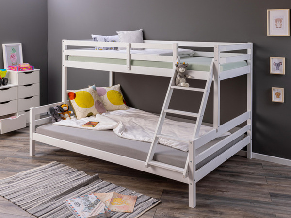 Bild 2 von Inter Link Kinder Etagenbettgestell »Small Cloud« / »Sleepy Cloud«, weißlackiert