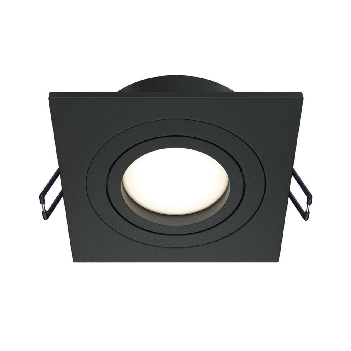 Bild 1 von Deckenleuchte Downlight, Schwarz, Metall, rechteckig,rechteckig, 9.2x2.5x9.2 cm, CE, schwenkbar, Lampen & Leuchten, Innenbeleuchtung, Deckenleuchten
