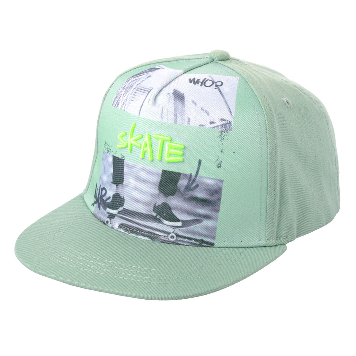 Bild 1 von Jungen Kappe mit Skater-Motiv MINTGRÜN