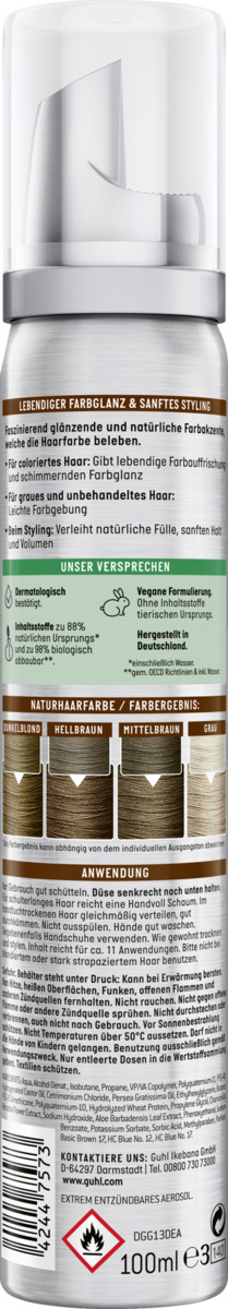 Bild 2 von Guhl Schaum-Tönungsfestiger 40 Mittelbraun