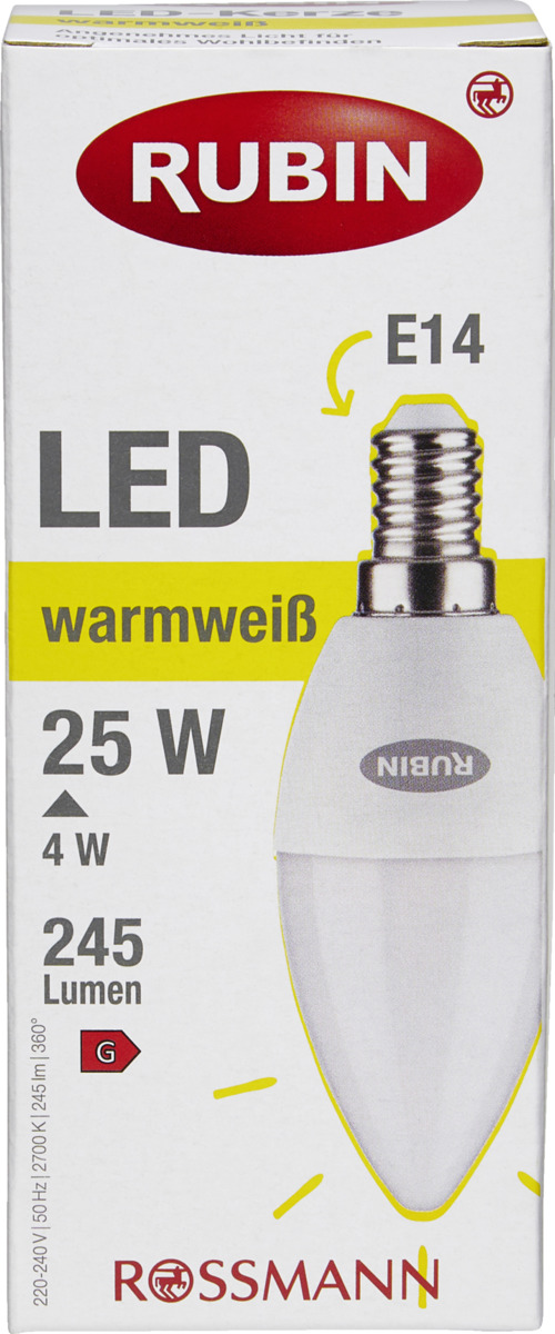 Bild 1 von RUBIN LED Kerze