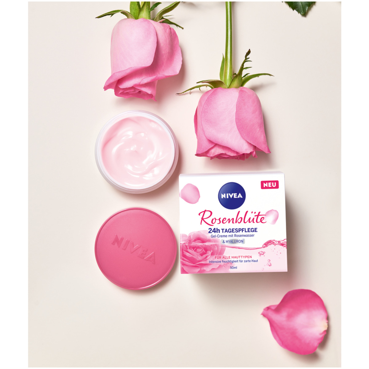 Bild 3 von NIVEA Rosenblüte Tagespflege Gel-Creme