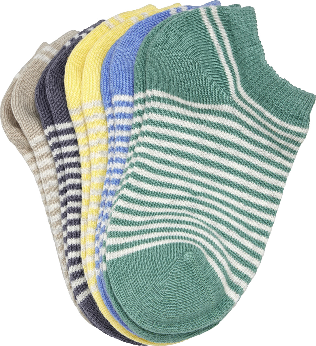 Bild 1 von IDEENWELT Kinder Sneakersocken Gr. 31/34 5er Pack