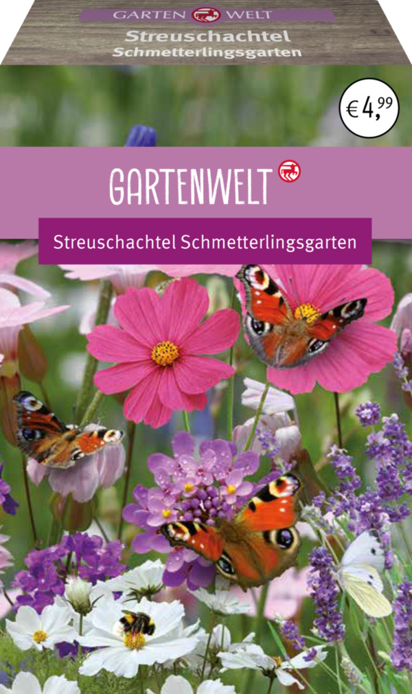 Bild 1 von GARTENWELT Streuschachtel Schmetterlingengarten