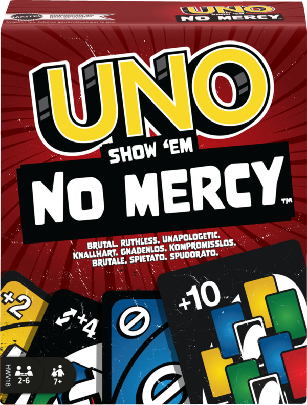 Bild 1 von Mattel UNO No Mercy Kartenspiel