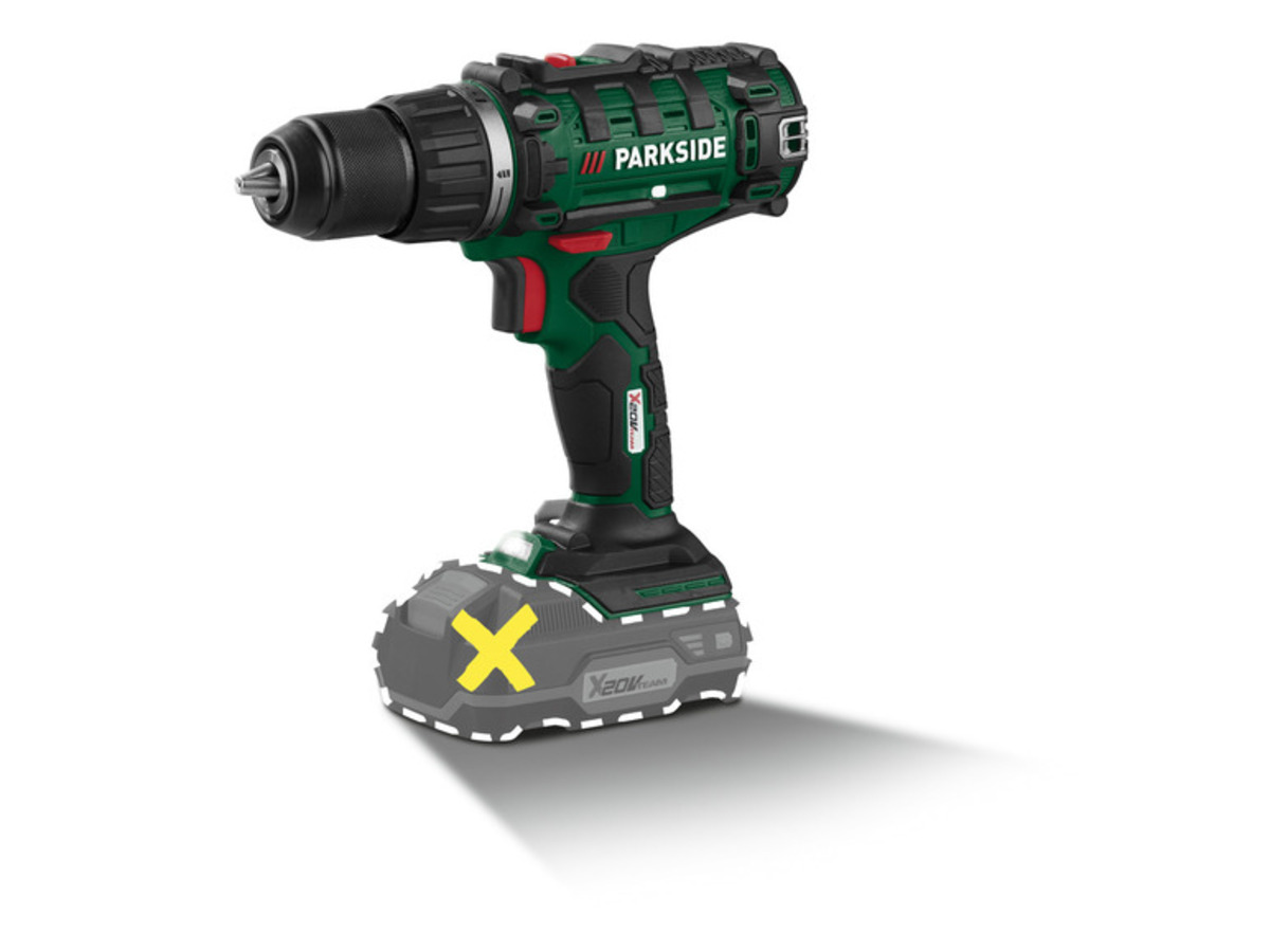 Bild 1 von PARKSIDE® 20 V Akku-Bohrschrauber »PABS 20 Li H9«, ohne Akku und Ladegerät