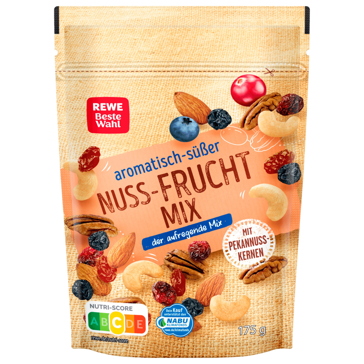 Bild 1 von REWE Beste Wahl Nuss-Frucht Mix 175g