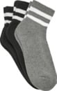 Bild 2 von Nur Die Sport Kurzsocken schwarz/grau Gr. 35-38