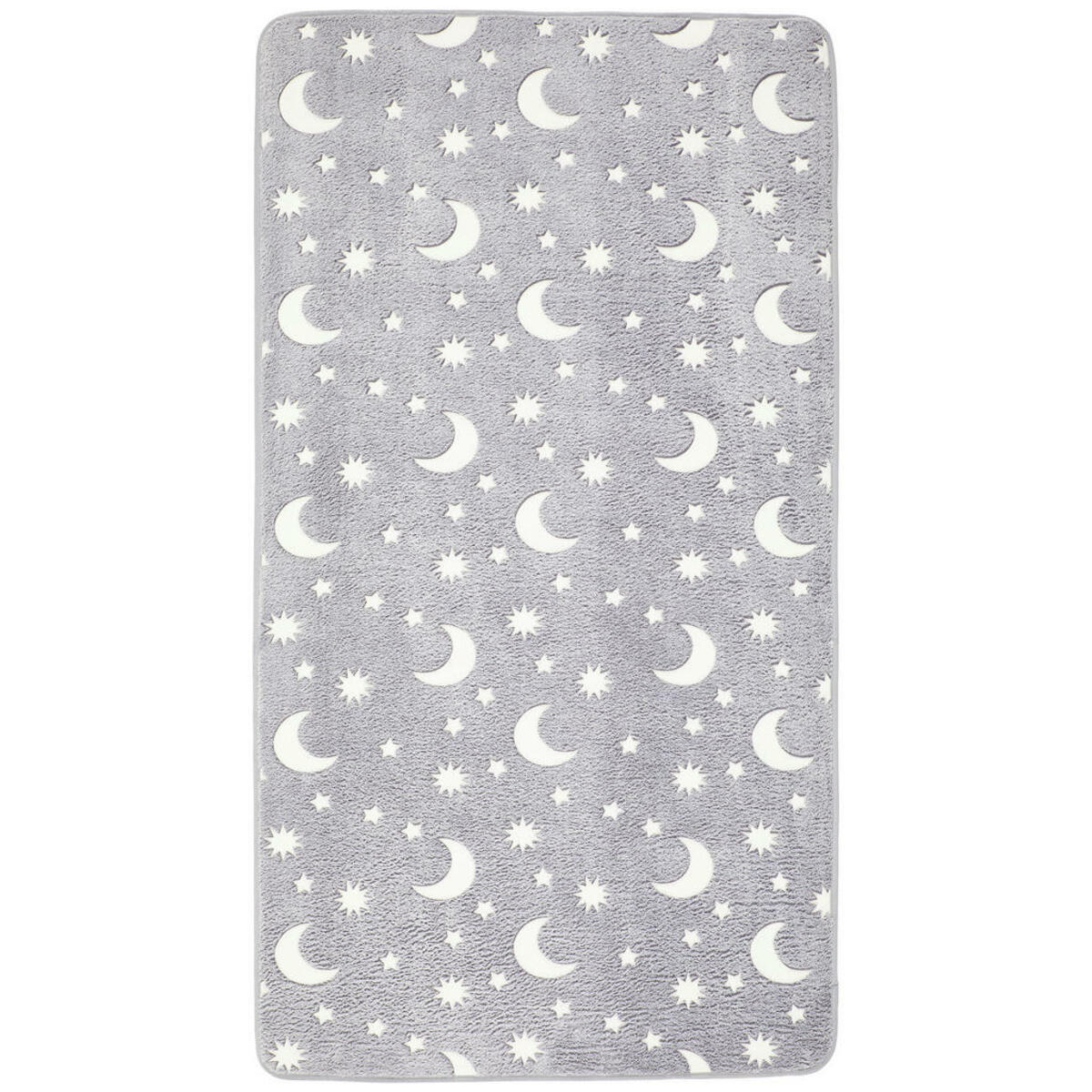 Bild 1 von Ben'n'jen Kinderteppich, Grau, Weiß, Kunststoff, rechteckig, 120x160 cm, für Fußbodenheizung geeignet, in verschiedenen Größen erhältlich, strapazierfähig, rutschfeste Unterfläche, Teppiche &